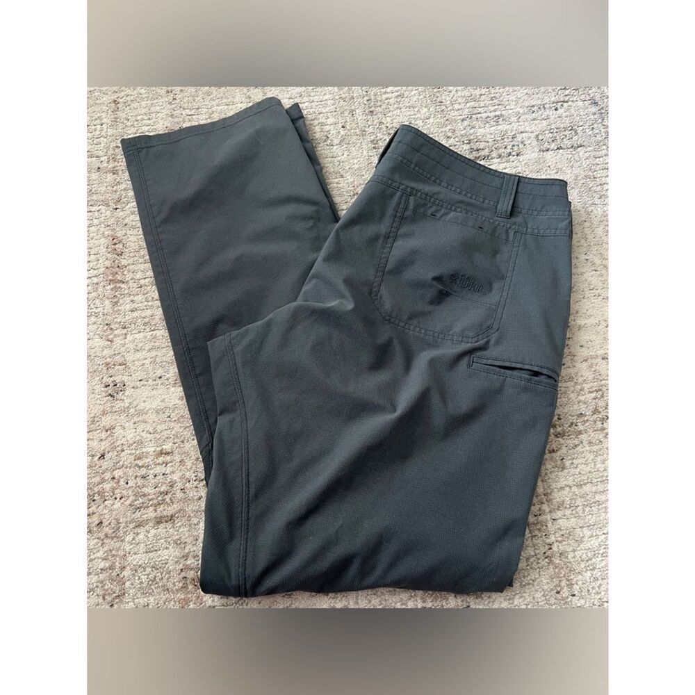 KUHL Silencr Ripstop Pants Men’s 40 X 34 Gray Hiking Outdoors 6 Pockets